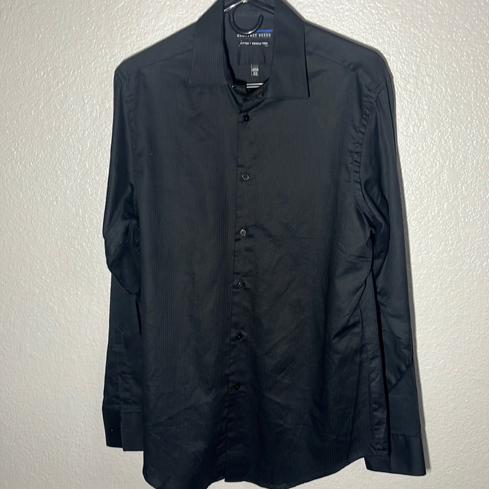 Geoffrey Beene fitted button down dress shirt